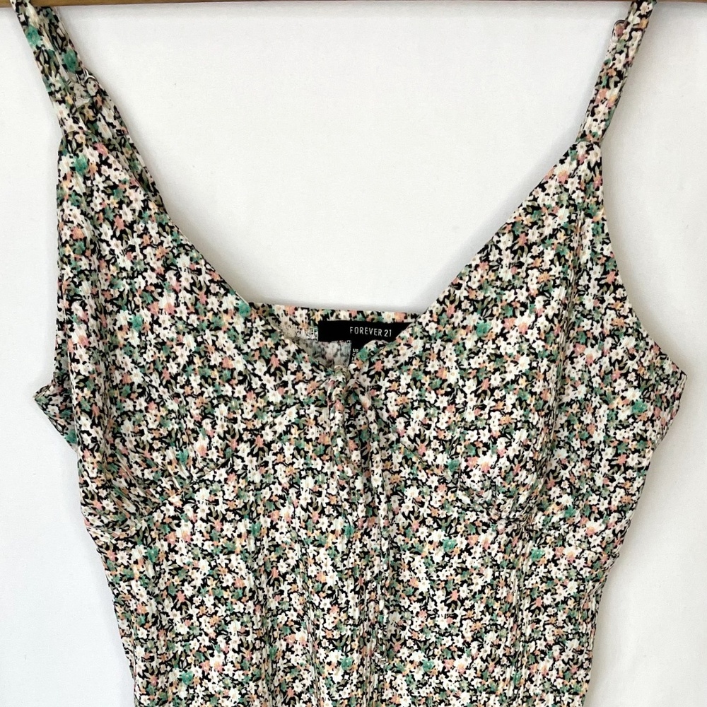 Floral Mini Dress - L